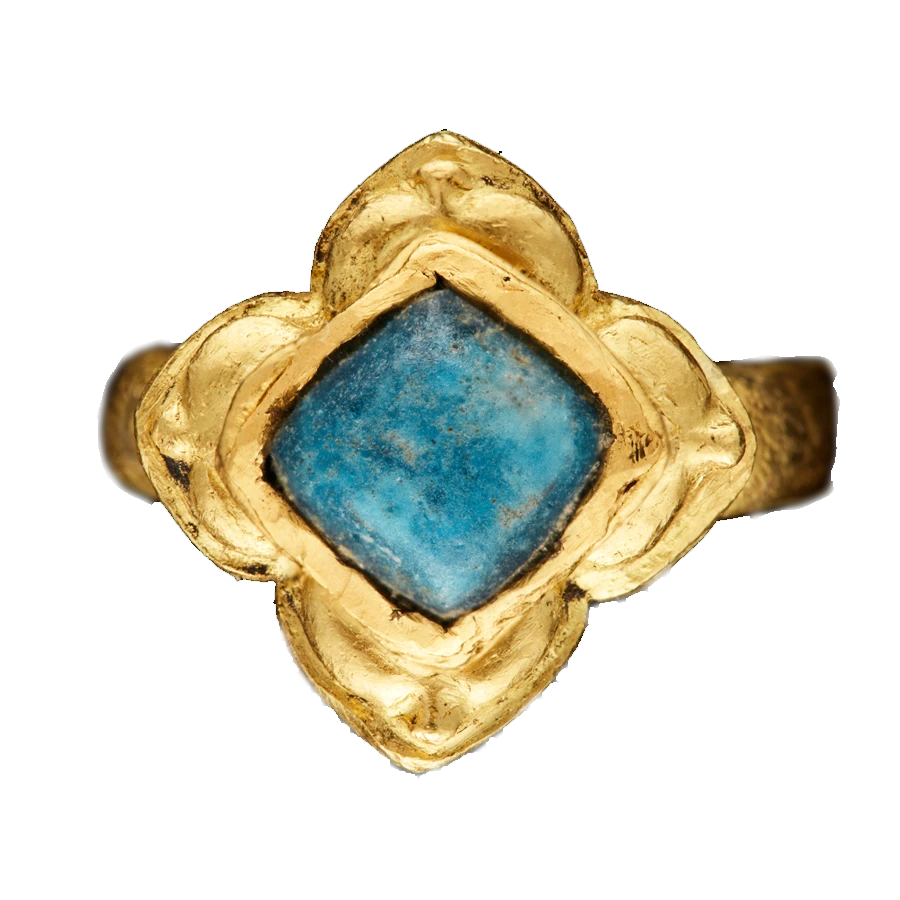 Blue Lotus Ring