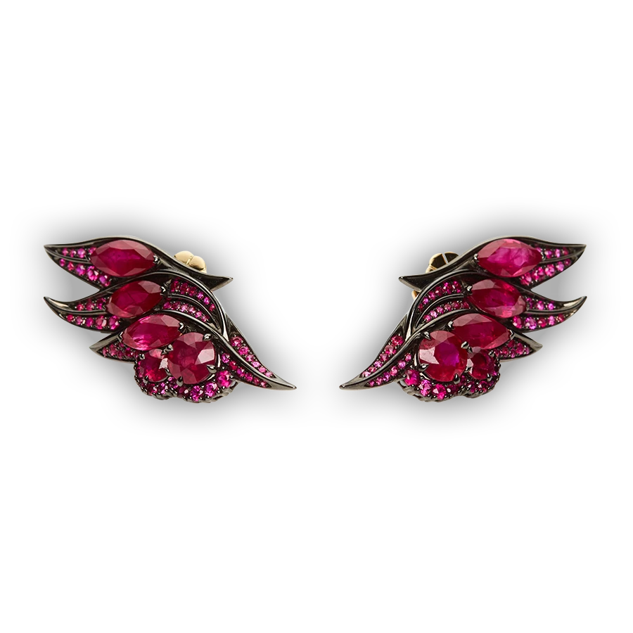 Ruby Earrings